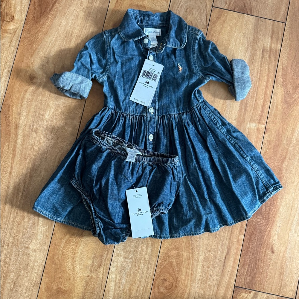 Ralph Lauren 9M Denim Dress